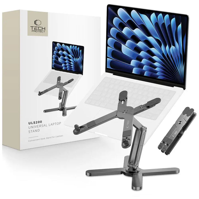 Tech-Protect ULS200 universal stand for laptops up to 16’’ - gray - Stands and tables for laptops<<<HurtelXML