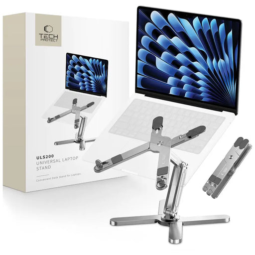 Tech-Protect ULS200 universal stand for laptops up to 16’’ - silver - Stands and tables for laptops<<<HurtelXML