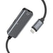 Tech-Protect UltraBoost audio adapter Lightning (male) / mini jack 3.5mm (female) - Lightning (female) - black - USB