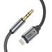 Tech-Protect UltraBoost audio Lightning / mini jack 3.5mm cable 1m - black - Audio cables<<<HurtelXML