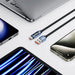 Tech-Protect UltraBoost Cable with LED Display USB-C / USB-A 66W 6A 2m - Blue - Cell phone cables<<<HurtelXML