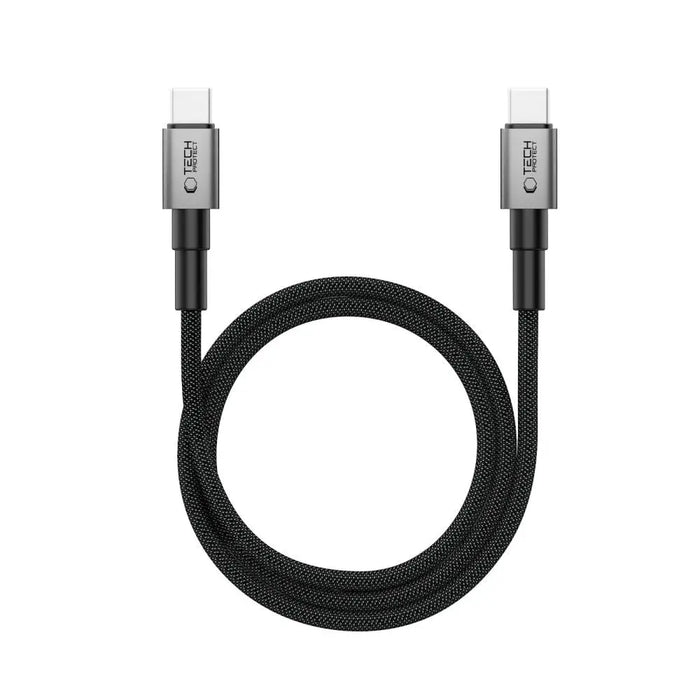 Tech-Protect Ultraboost DNA MagTwist USB-C PD Cable 100W / 5A 100 cm - Gray - Cables and tapes<<<HurtelXML