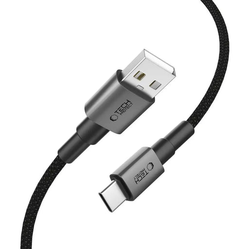 Tech-Protect UltraBoost DNA USB-A / USB-C Cable 15W/3A 100cm - Gray - Cables and tapes<<<HurtelXML