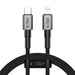 Tech-Protect UltraBoost DNA USB-C / Lightning PD27W/3A cable 100 cm - gray - Cables and tapes<<<HurtelXML