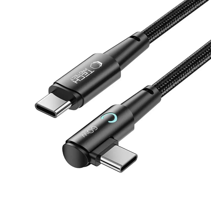 Tech-Protect UltraBoost L USB-C / USB-C 60W 6A Cable 2m - Gray - Cell phone cables<<<HurtelXML