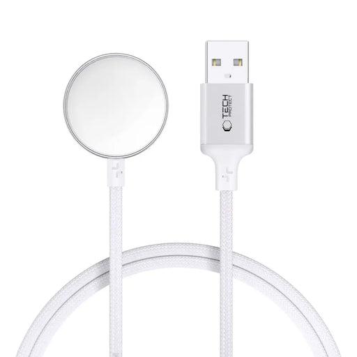 Tech-Protect UltraBoost USB-A Inductive Charger for Apple Watch 1m - White - Cell phone USB charger<<<HurtelXML