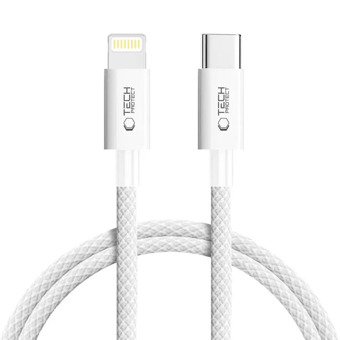 Tech-Protect UltraBoost USB-C / Lightning PD27W/3A cable 100 cm - gray - Cables and tapes<<<HurtelXML