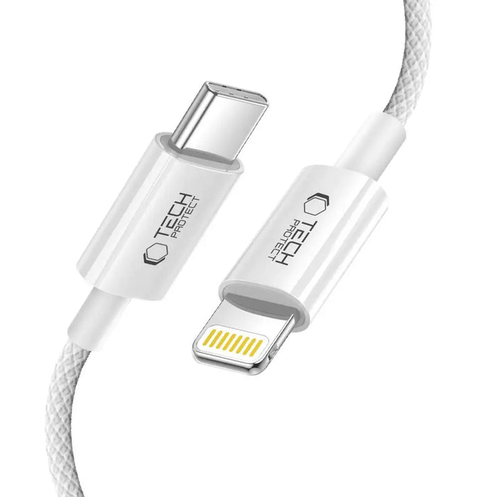 Tech-Protect UltraBoost USB-C / Lightning PD27W/3A cable 200 cm - gray - Cables and tapes<<<HurtelXML