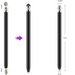 Tech-Protect USP100 4-TIP Touch Stylus Passive Pen - Purple - Cell phone stylus pen<<<HurtelXML