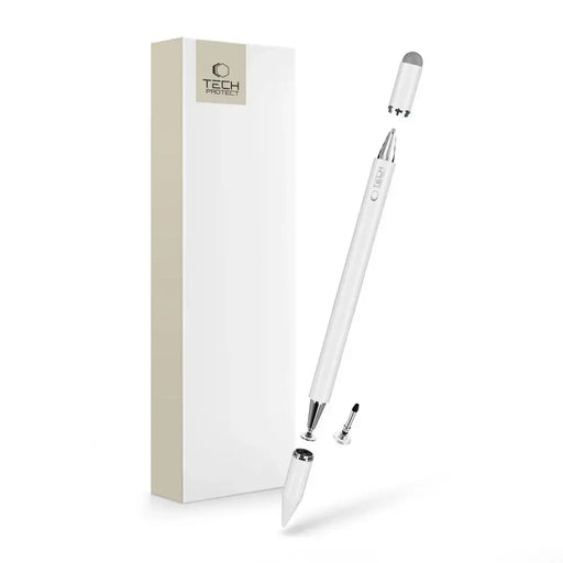 Tech-Protect USP200 3-TIP Stylus Passive Pen - White - Cell phone stylus pen<<<HurtelXML
