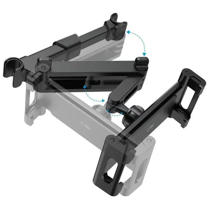 Tech-Protect V1 Telescopic Car Headrest Phone Holder - Black - Cell phone holders<<<HurtelXML