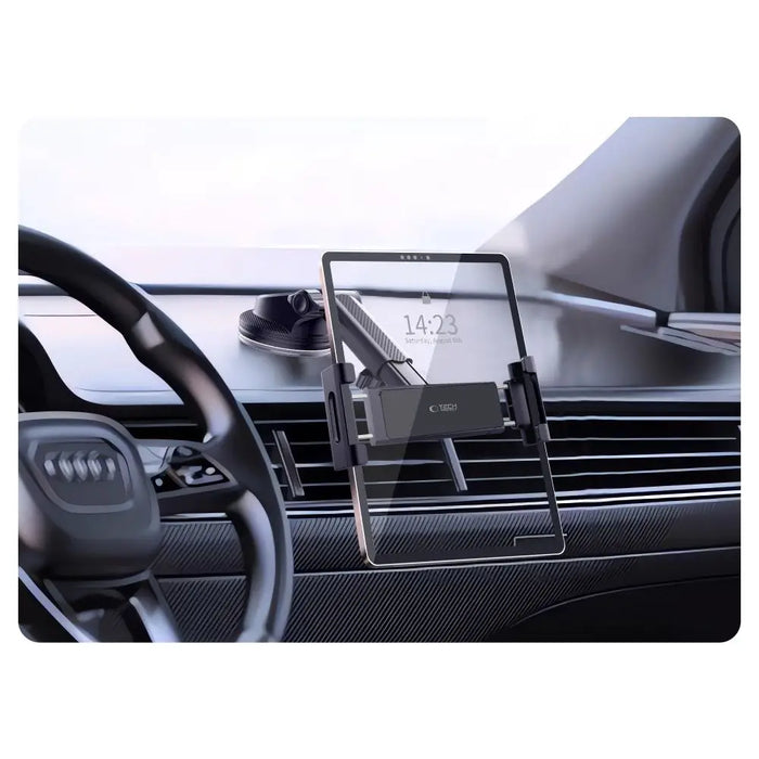 Tech-Protect V4 Car Tablet Holder for Cockpit Mount - Black - Cell phone holders<<<HurtelXML