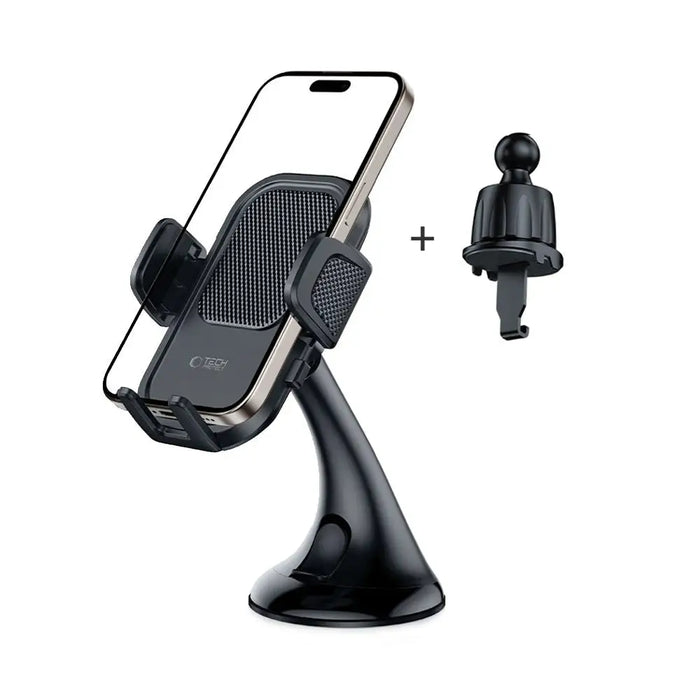 Tech-Protect V8 car holder for dashboard and air vent - black - Cell phone holders<<<HurtelXML