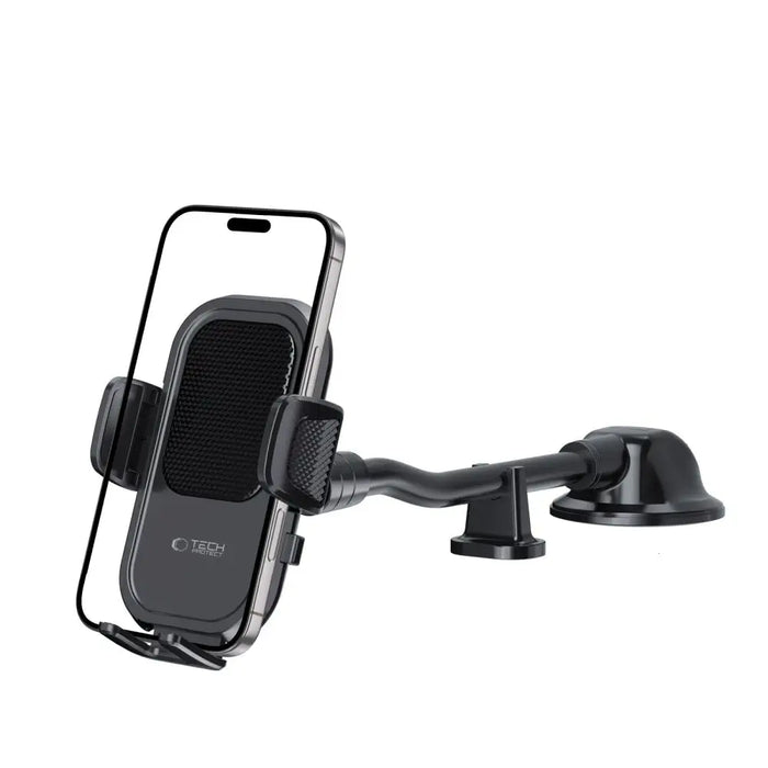 Tech-Protect V8 Car Holder for Dashboard Windshield or Air Vent Mount - Black - Cell phone holders<<<HurtelXML