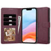 Tech-Protect Wallet Case for iPhone 16e - Burgundy - Cell phone cases and covers<<<HurtelXML