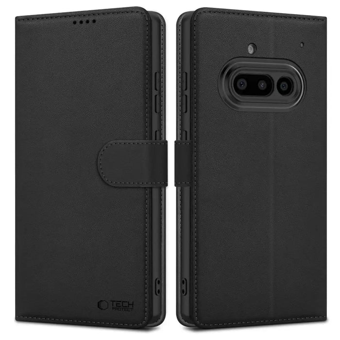 Tech-Protect Wallet Case for Nothing Phone 3A - Matte Black - Cell phone cases and covers<<<HurtelXML