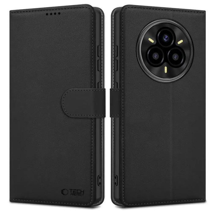 Tech-Protect Wallet Case for Realme 14 Pro 5G - Matte Black - Cell phone cases and covers<<<HurtelXML