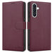 Tech-Protect Wallet Case for Samsung Galaxy A36 5G - Burgundy - Cell phone cases and covers<<<HurtelXML