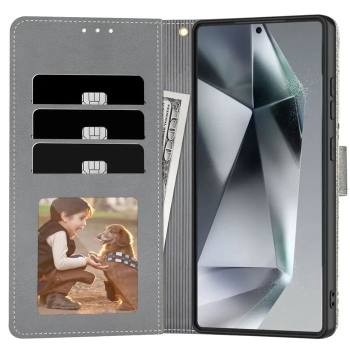 Tech-Protect Wallet Case for Samsung Galaxy A36 5G - White Daisies - Cell phone cases and covers<<<HurtelXML