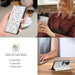 Tech-Protect Wallet Case for Samsung Galaxy S25 - Daisies with Leaves - Cell phone cases and covers<<<HurtelXML