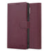 Tech-Protect Wallet Case for Samsung Galaxy S25 Ultra - Burgundy - Cell phone cases and covers<<<HurtelXML
