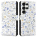 Tech-Protect Wallet Case for Samsung Galaxy S25 Ultra - Daisies with Leaves - Cell phone cases and covers<<<HurtelXML