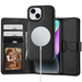 Tech-Protect Wallet MagSafe case for iPhone 14 - black - Cell phone cases and covers<<<HurtelXML
