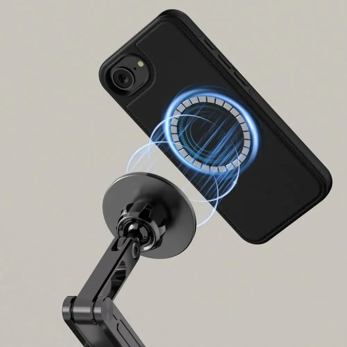 Tech-Protect Wallet MagSafe iPhone 16e Case - Matte Black - Cell phone cases and covers<<<HurtelXML