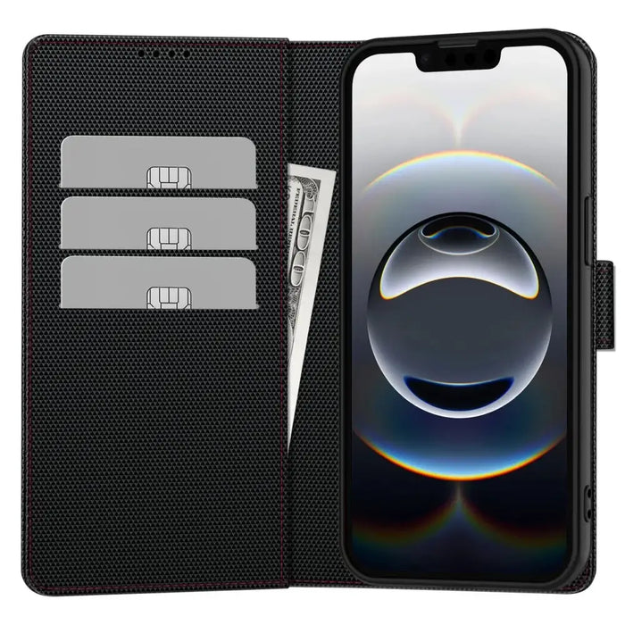 Tech-Protect Wallet RS Case for Samsung Galaxy A56 5G - Black - Cell phone cases and covers<<<HurtelXML