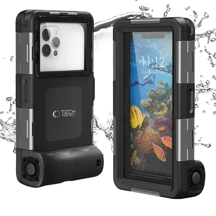 Tech-Protect Waterproof Case IPX8 for 4.7-6.7’’ Smartphones - Black - Sport products<<<HurtelXML