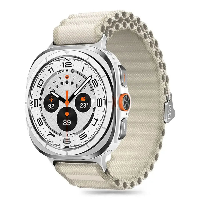 Tech-Protect Weave Pro Strap for Samsung Galaxy Watch Ultra (47mm) - White - Other cell phone equipment<<<HurtelXML