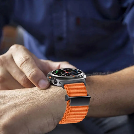 Tech-Protect Weave Pro Strap for Samsung Galaxy Watch Ultra (47mm) - Orange - Other cell phone equipment<<<HurtelXML