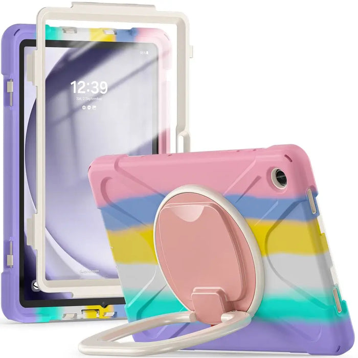 Tech-Protect X-Armor Case for Samsung Galaxy Tab A9+ 11’’ X210 / X215 / X216 - Pink-Blue - Cell phone cases