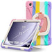 Tech-Protect X-Armor Case for Samsung Galaxy Tab A9+ 11’’ X210 / X215 / X216 - Pink-Blue - Cell phone cases