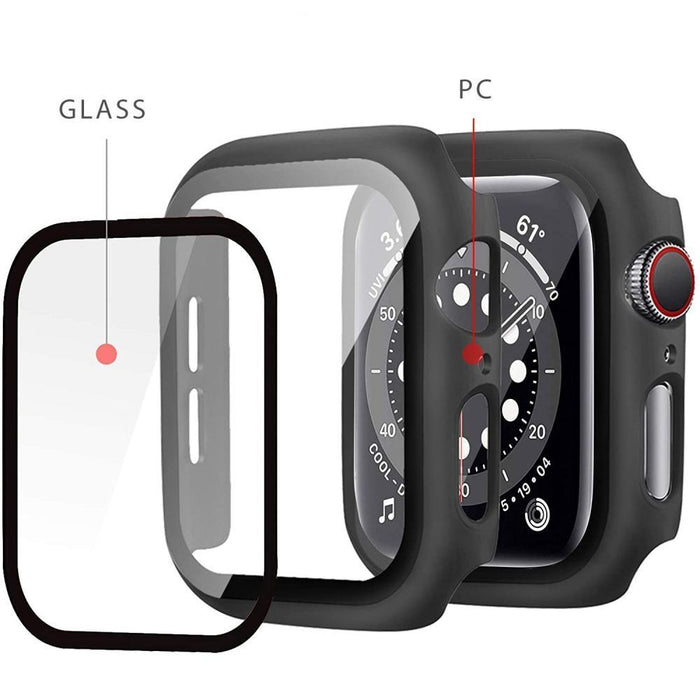 Tech-Protect Defense360 Case for Apple Watch 7 / 8 / 9 (41 mm) - Transparent