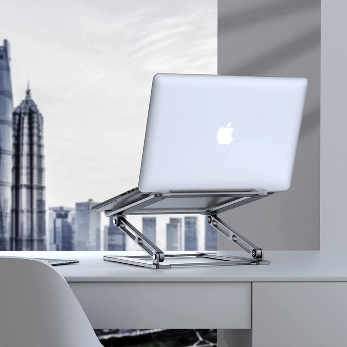 Tech-Protect ULS400 universal foldable stand for laptops up to 17" - silver