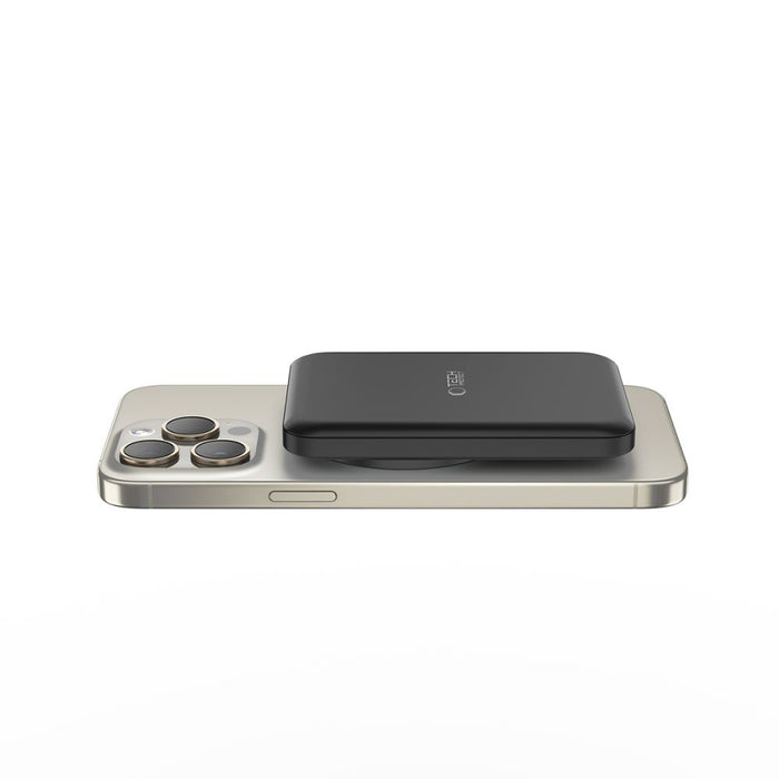 Tech-Protect LifeMag PB10 Powerbank with MagSafe 5000mAh 15W USB-C port - black + USB-C cable
