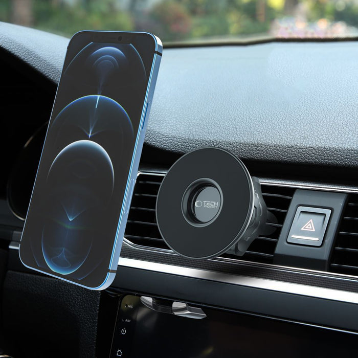 Tech-Protect N50 MagSafe Car Magnetic Phone Holder for Cockpit/Air Vent - Black