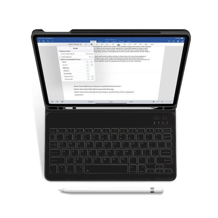 Tech-Protect SC Pen + Keyboard Case for iPad 10.9" 2022 - Black