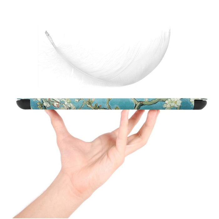 Tech-Protect SmartCase for Kindle 11" 2022 - Blue with Sakura Flowers