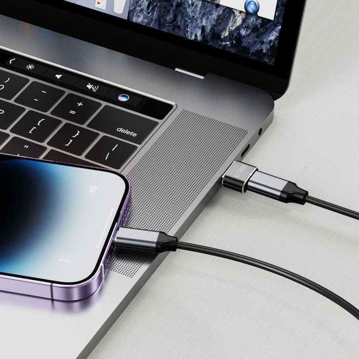 Tech-Protect UltraBoost USB-A (Male) / USB-C (Female) Adapter - Black