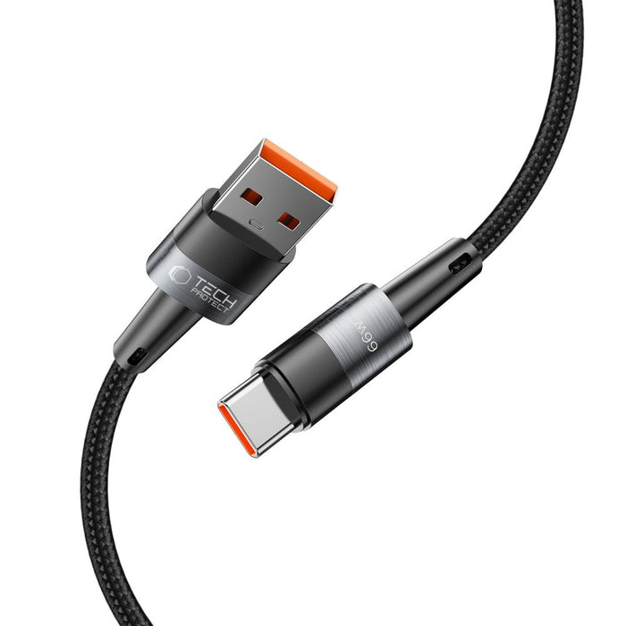 Tech-Protect UltraBoost USB-C / USB-C Cable 66W 6A 1m - Gray