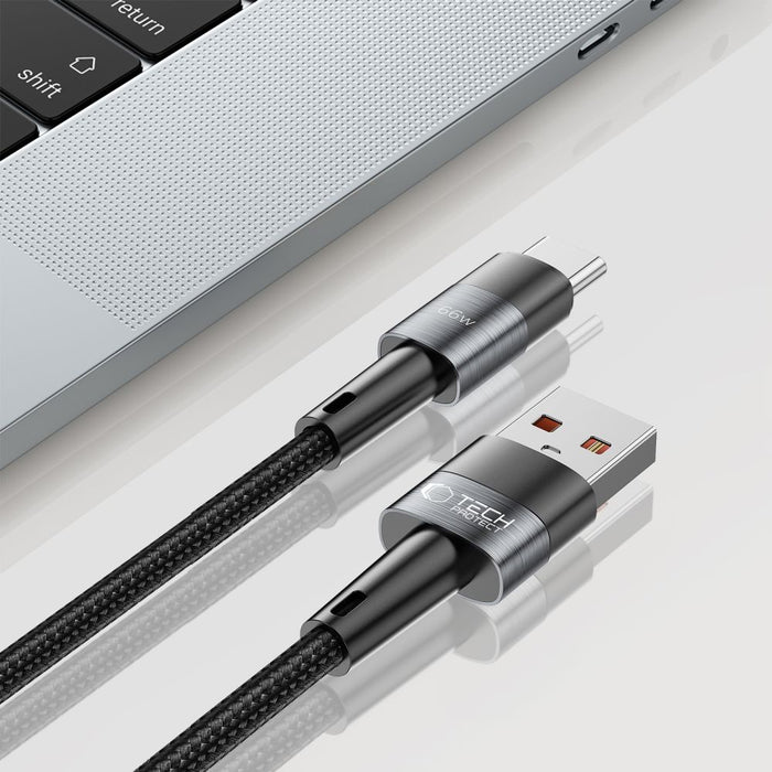 Tech-Protect UltraBoost USB-C / USB-C Cable 66W 6A 1m - Gray