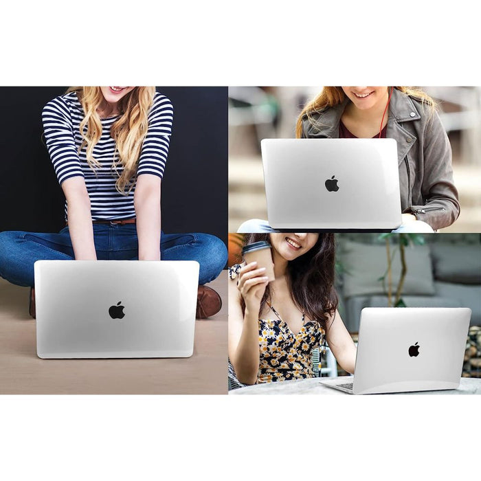 Tech-Protect SmartShell Case for MacBook Air 15" M2 / M3 / 2023-2024 - Transparent