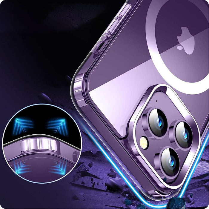 Tech-Protect FlexAir Hybrid MagSafe Case for iPhone 15 Pro Max - Clear