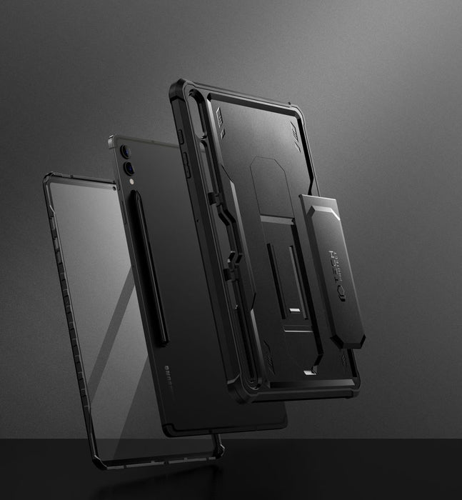 Tech-Protect Kevlar Pro Case for Samsung Galaxy Tab S9+ 12.4" X810 / X816B - Black