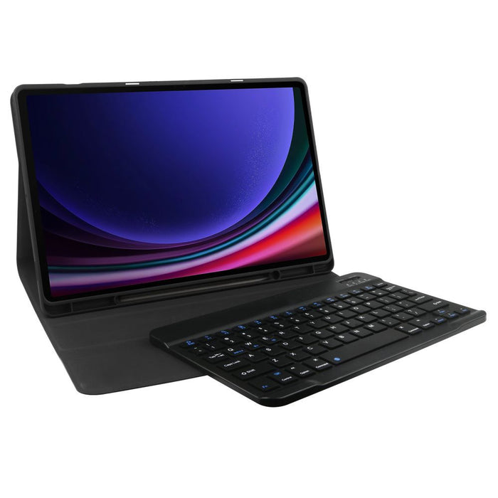 Tech-Protect SC Pen + Keyboard Case with Keyboard for Samsung Galaxy Tab S9 FE+ 12.4" X610 / X616B - Black