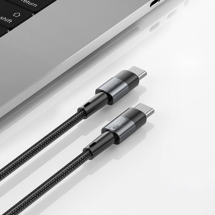 Tech-Protect UltraBoost USB-C / USB-C PD Cable 100W 5A 0.25m - Gray