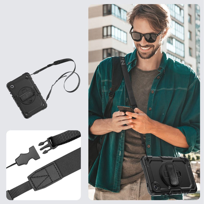 Tech-Protect Solid360 Case for Samsung Galaxy Tab A9 8.7 X110 / X115 - Black