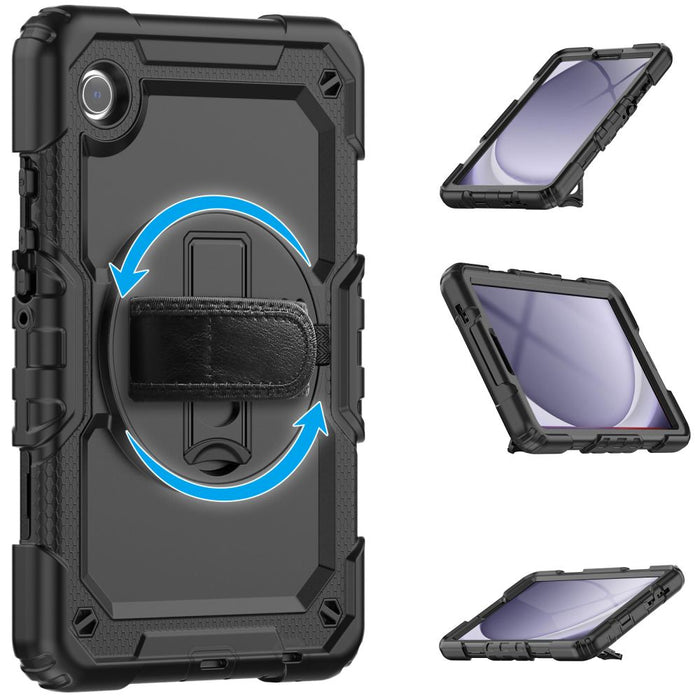 Tech-Protect Solid360 Case for Samsung Galaxy Tab A9 8.7 X110 / X115 - Black